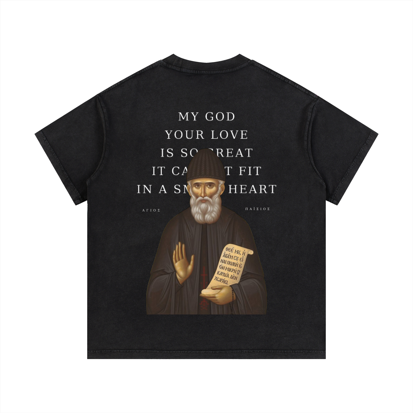 AYIOS PAISIOS — Tee (Black)